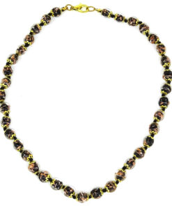 Κολιέ CO13 μαύρο